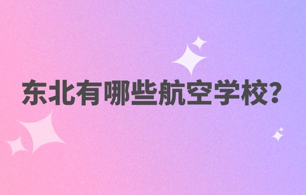 東北有哪些航空學(xué)校？