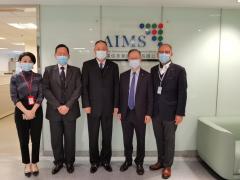 澳門機場執(zhí)委會成員巡視機場各營運單位 了解新春工作情況和安排